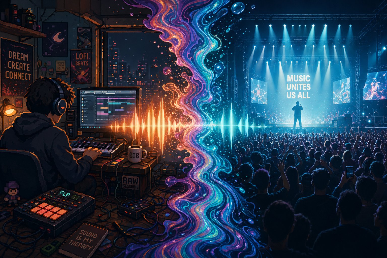 hyperpop production techniques crossed from underground bedroom studios into mainstream chart topping pop music
