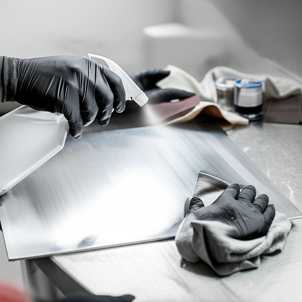 proper aluminum surface preparation before applying primer