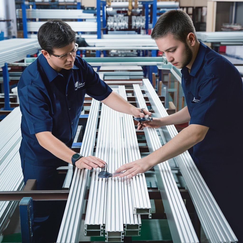 reviewing aluminum extrusion profiles for paint ready surfaces