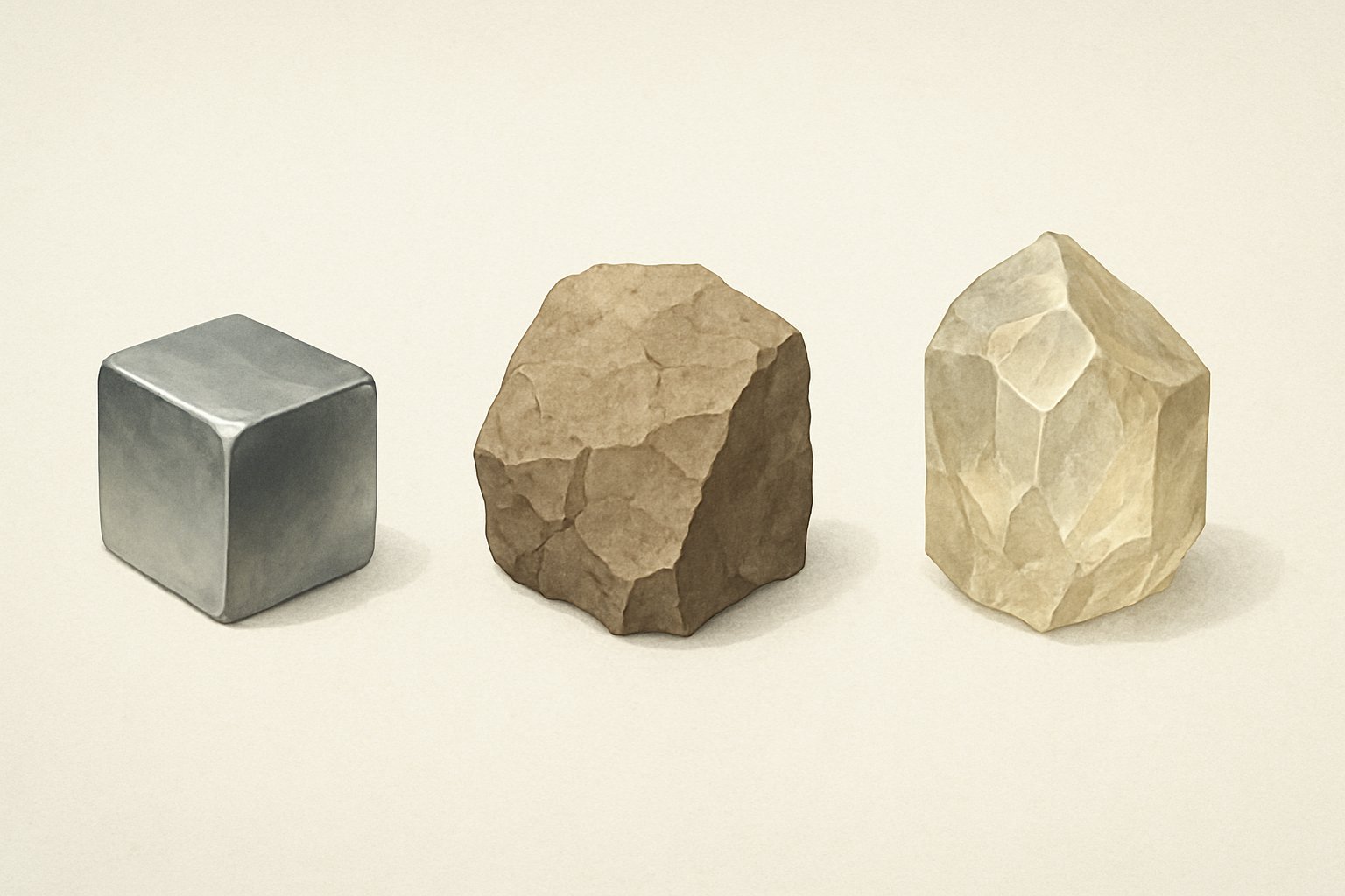 visual comparison of metals nonmetals and metalloids