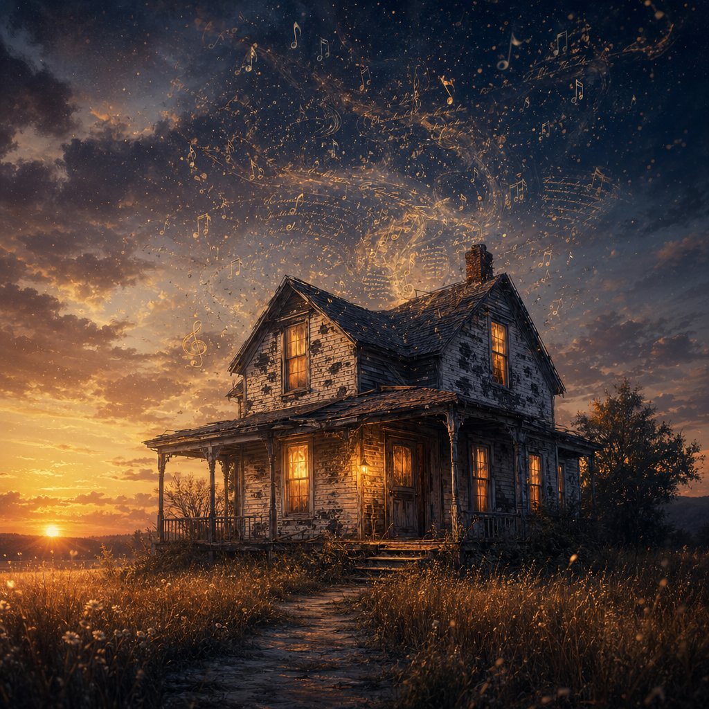 one vivid prompt a house about to be demolished becomes a full verse chorus hook and song structure