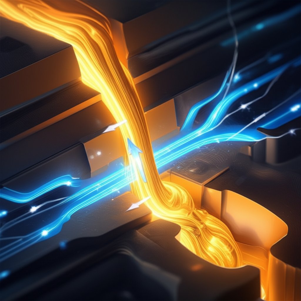 illustration of proper venting and metal flow to prevent casting porosity