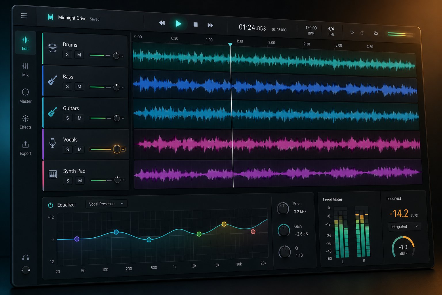 basic mixing in a free audio editor transforms raw ai output into polished release ready tracks