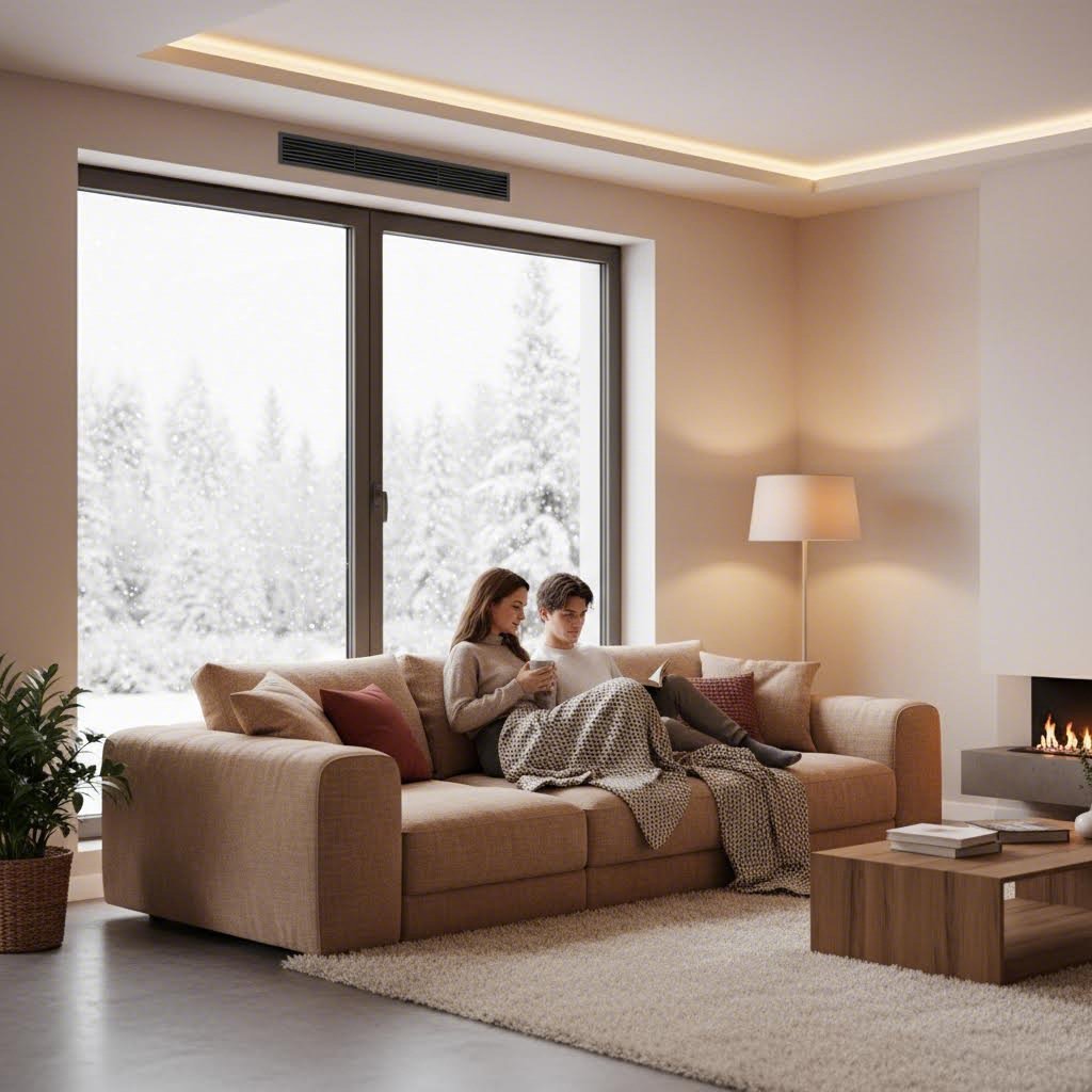 modern trickle vents maintain comfort without creating drafts or significant heat loss