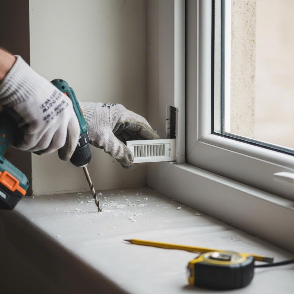 retrofit trickle vents can be added to existing windows without full replacement