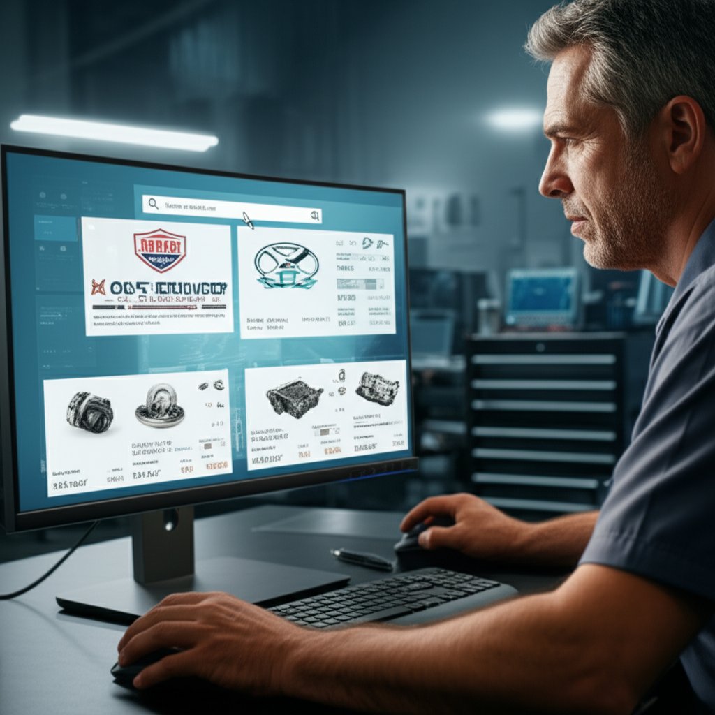 digital platform enabling multi supplier auto parts search and streamlined procurement