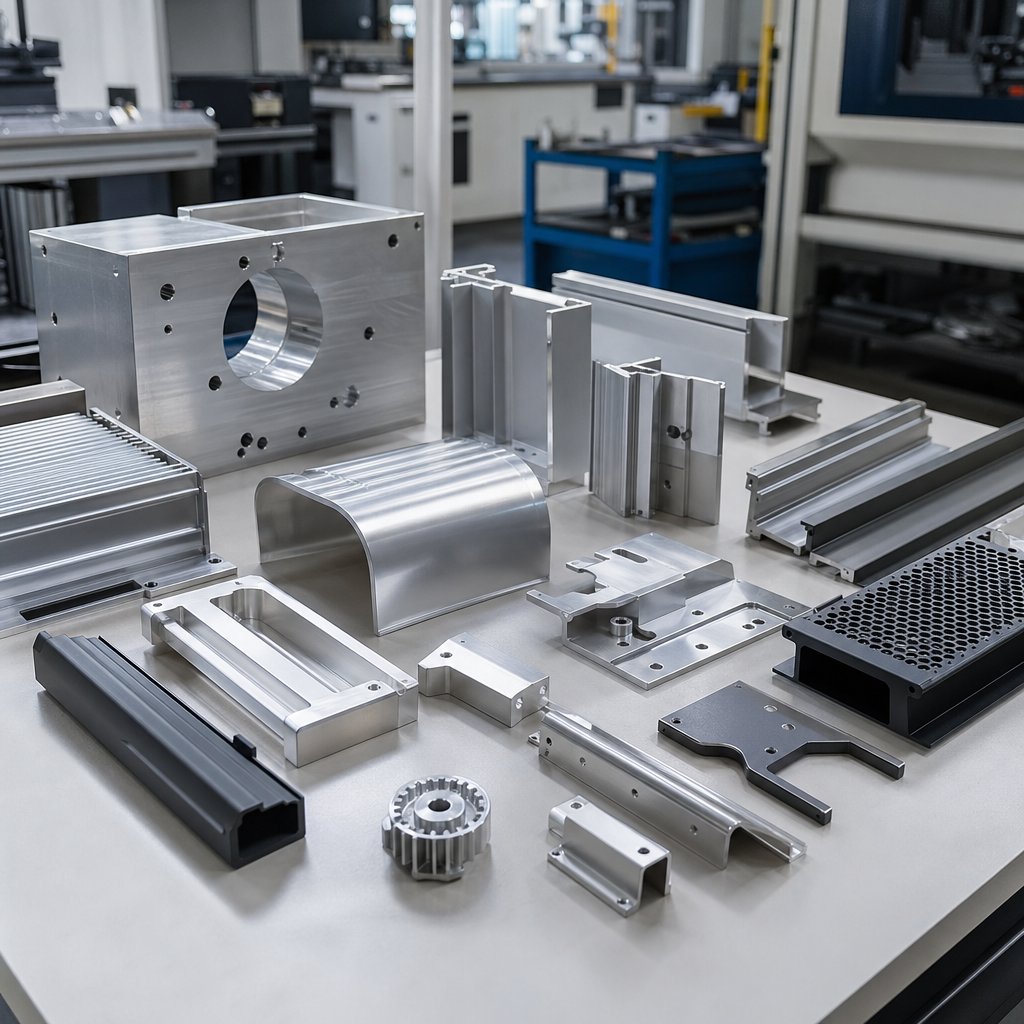 aluminium surface treatment options in a modern manufacturing setting