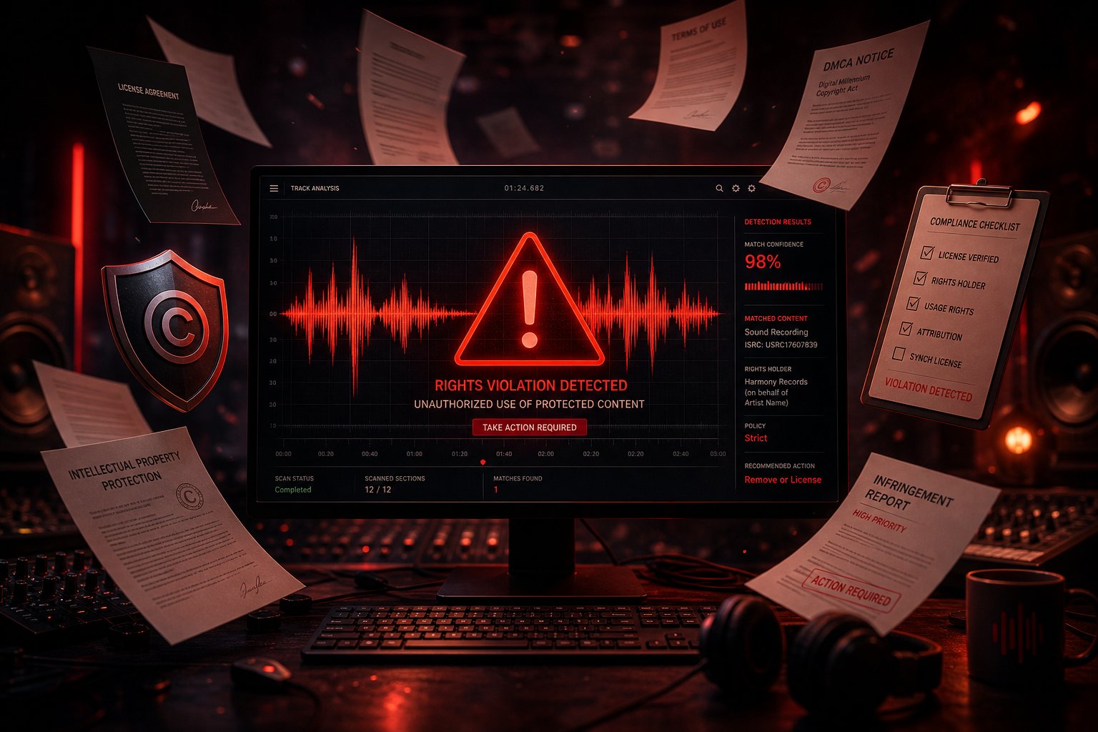 content id conflicts and policy shifts pose real risks to ai music revenue
