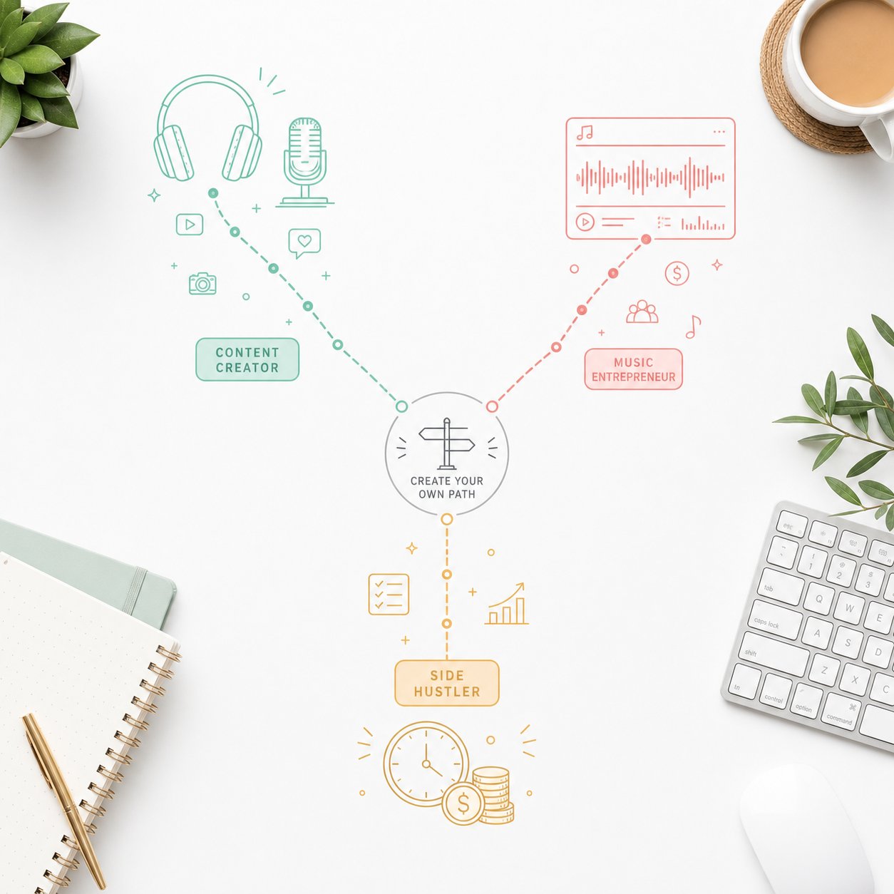 matching your creator profile to the right ai music monetization path