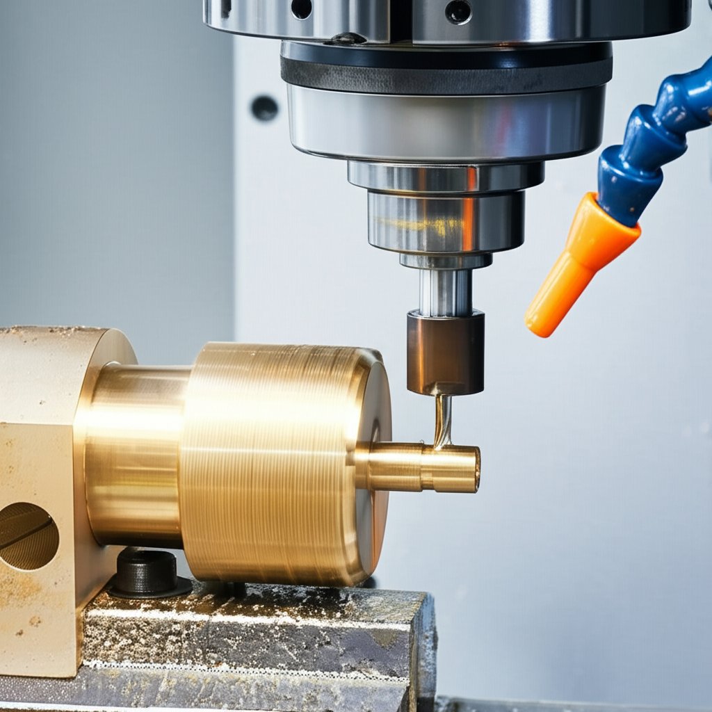 cnc machining of brass parts for high precision industrial applications