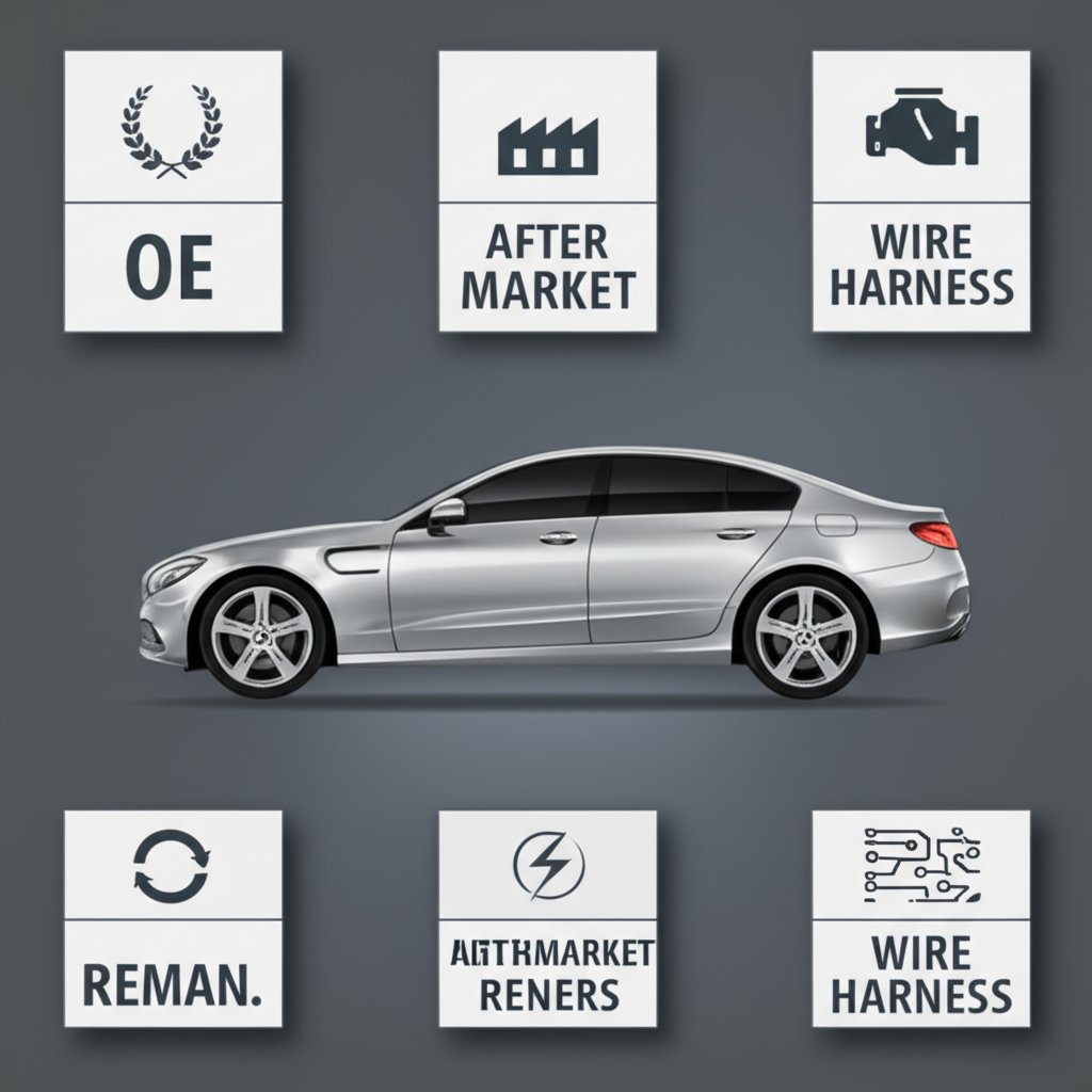 glossary of common automotive parts terms and labels