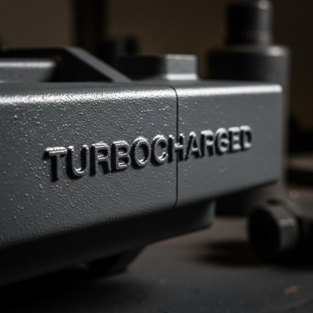 Visualizing how automotive paint affects legibility embossed marks shed paint while debossed marks fill up