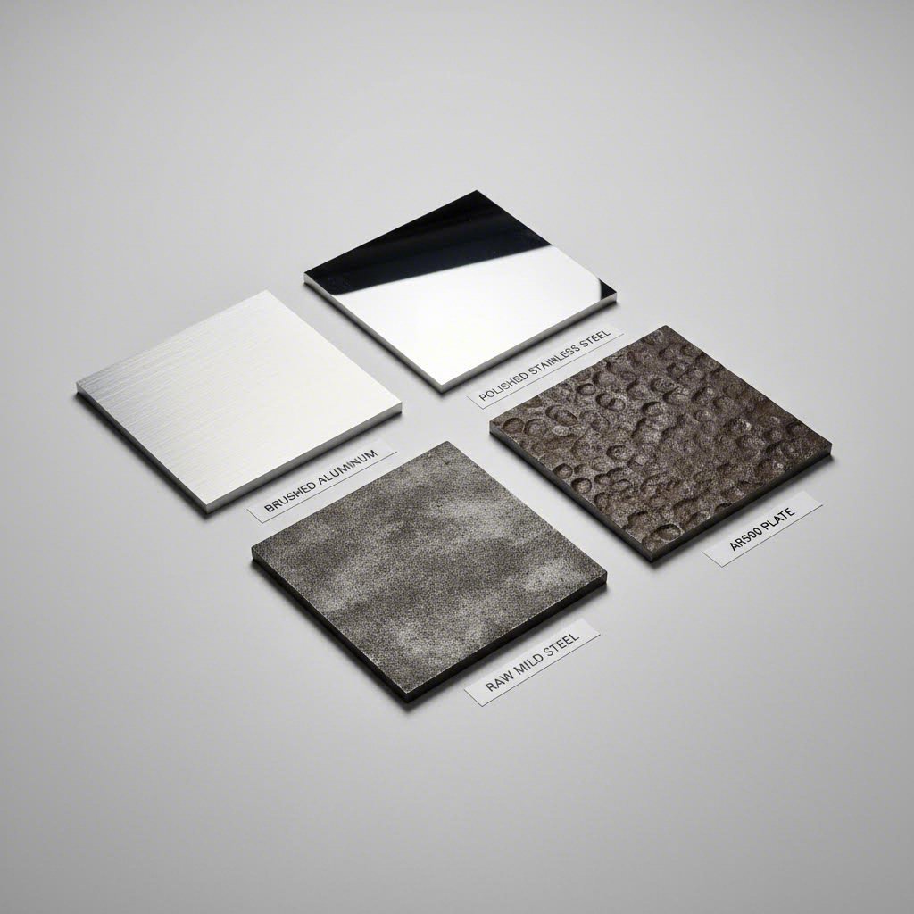 different metal types require specific cutting methods and design approaches based on their unique properties