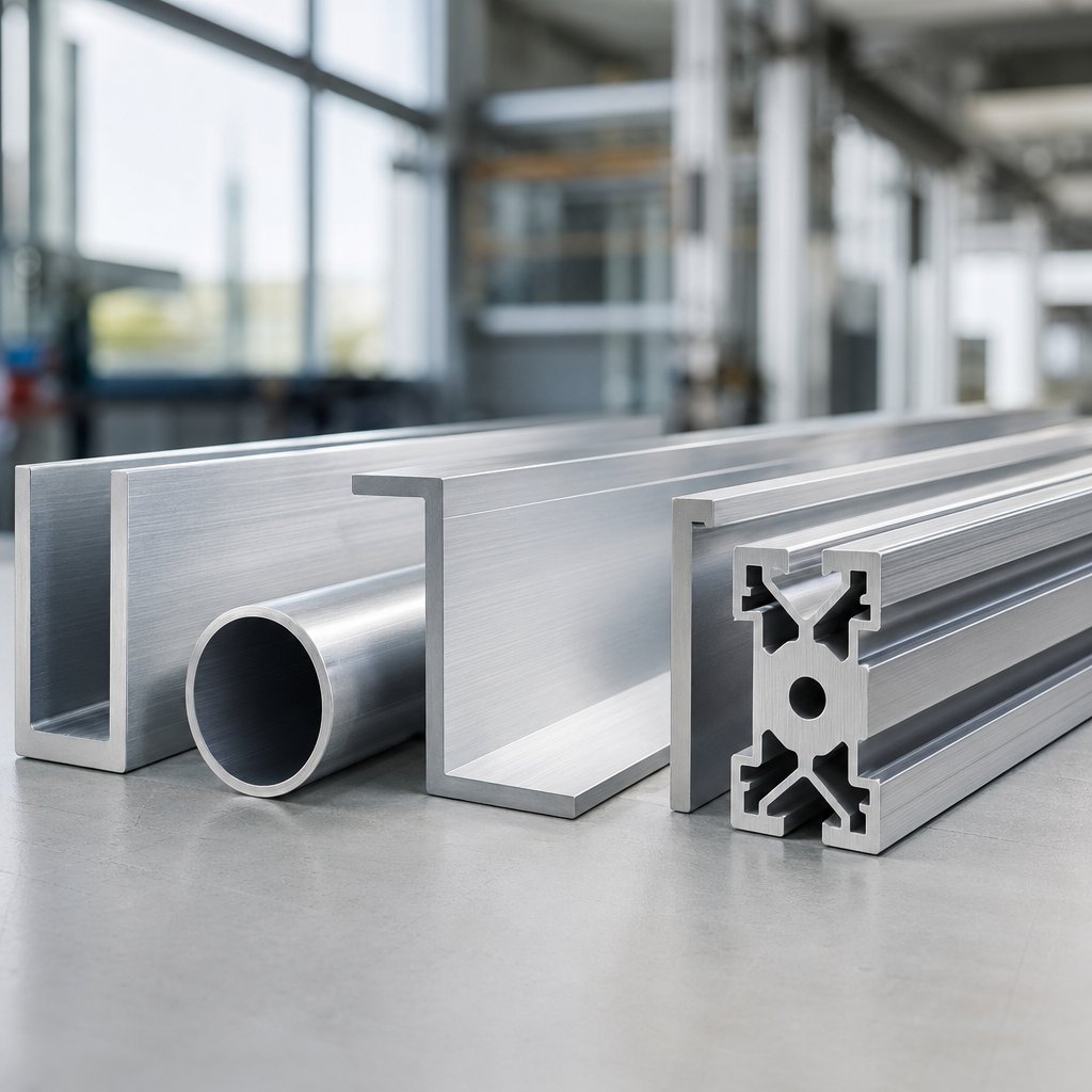 extruded aluminum profile shapes for industrial and architectural use