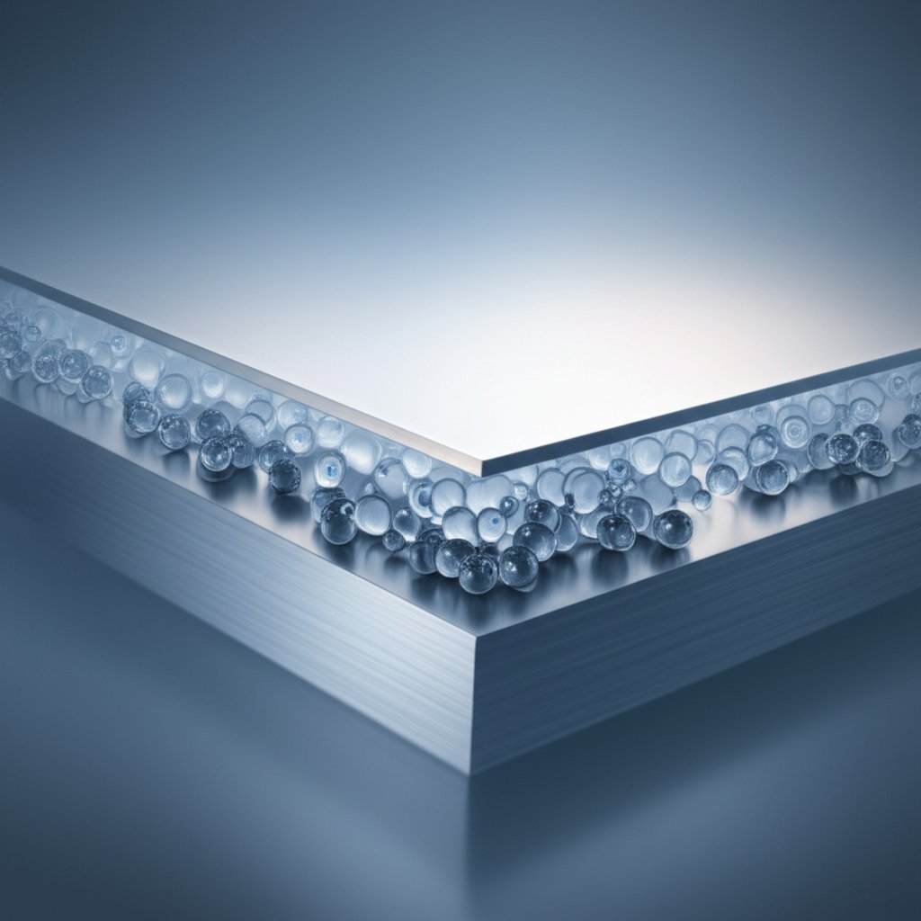 a thin aluminum oxide layer shields aluminum from corrosion