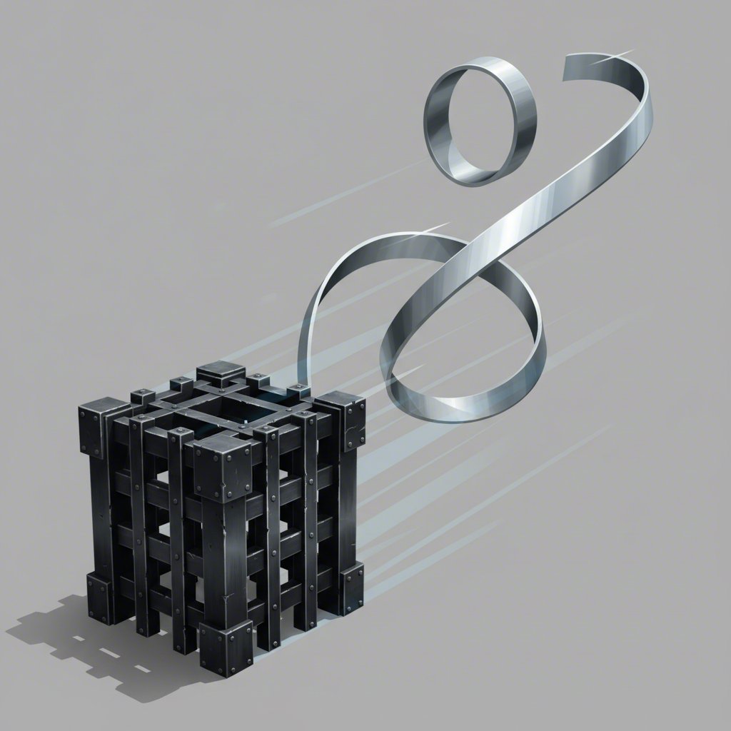 conceptual art comparing the properties of stamped steel and cast aluminum for control arms