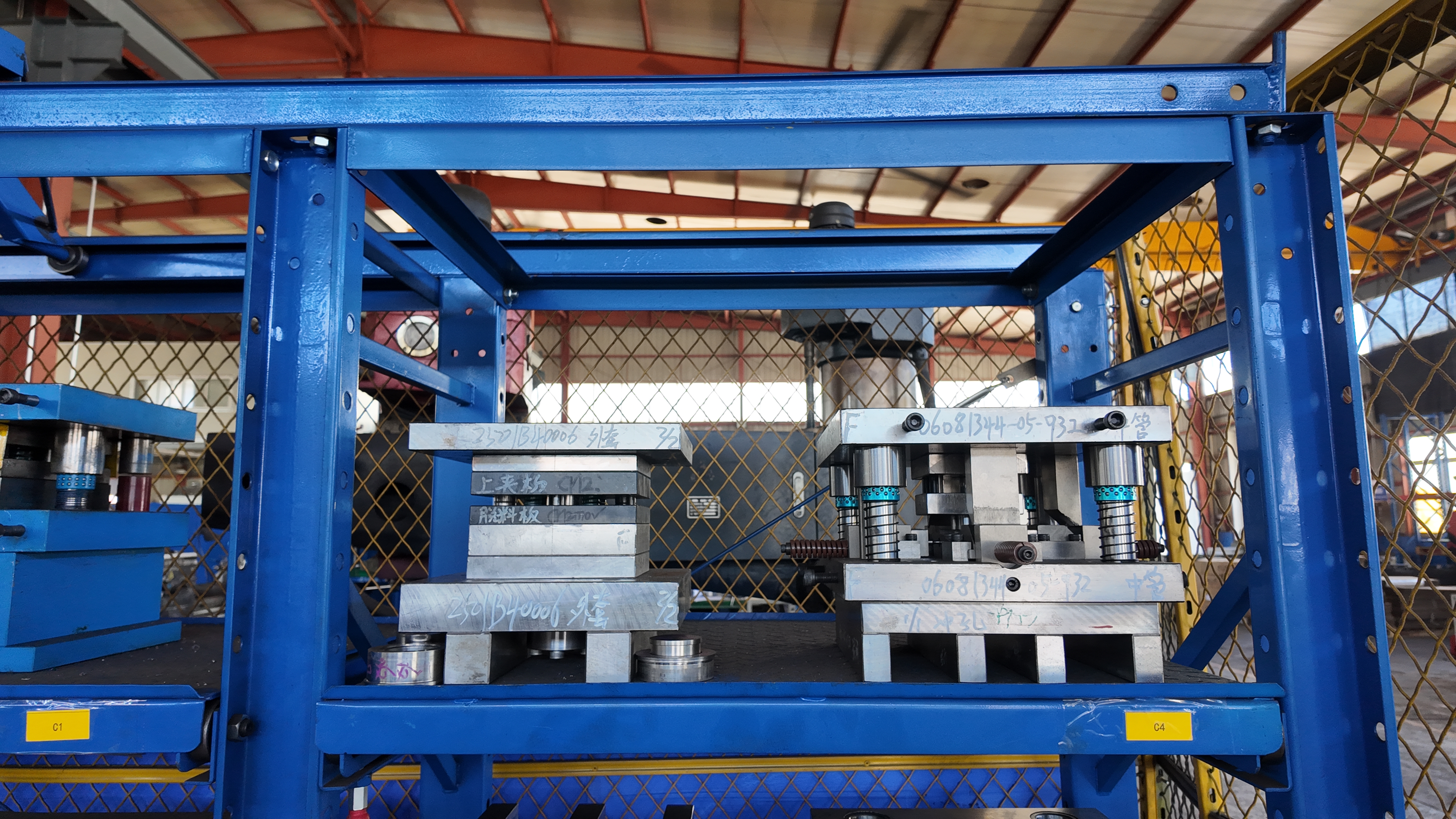 different die casting machines used for various alloys and part requirements