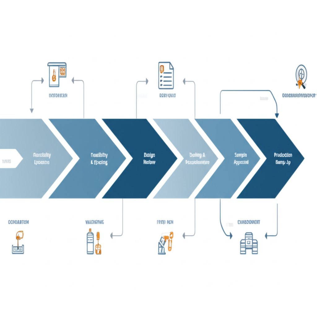 workflow steps from quoting to production ramp in die casting projects