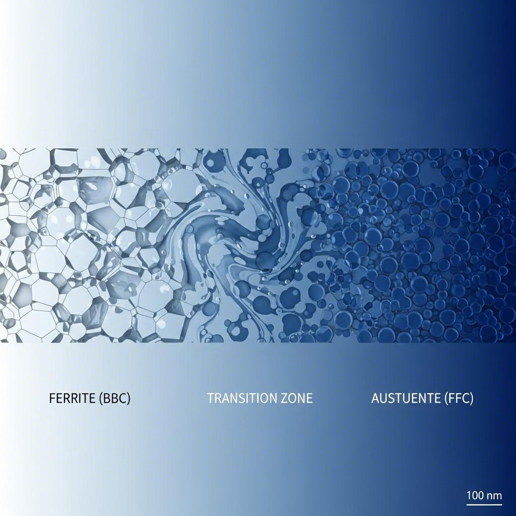 steel microstructure transforms during heating and cooling cycles