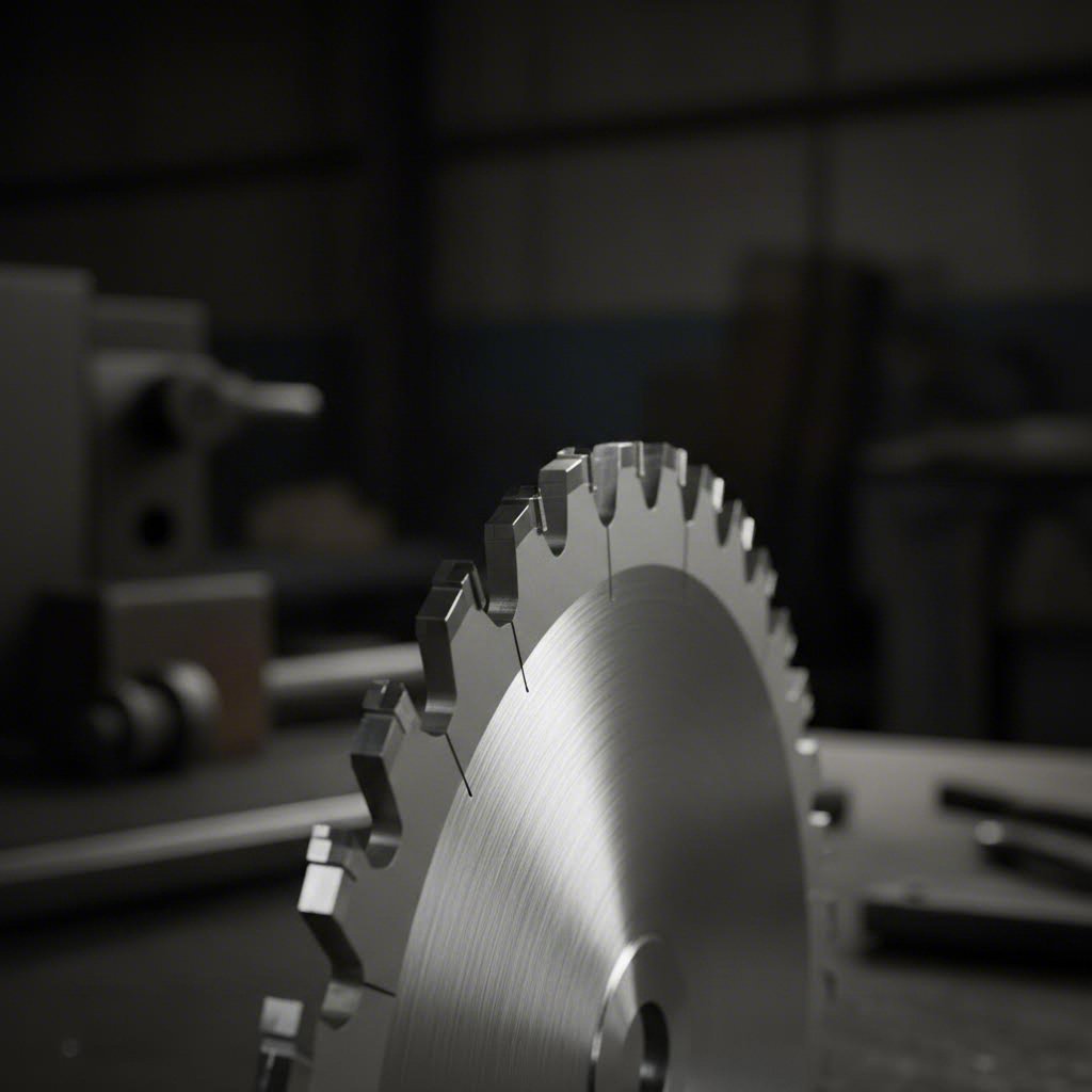 carbide tcg blade with proper tooth geometry for clean aluminum cuts