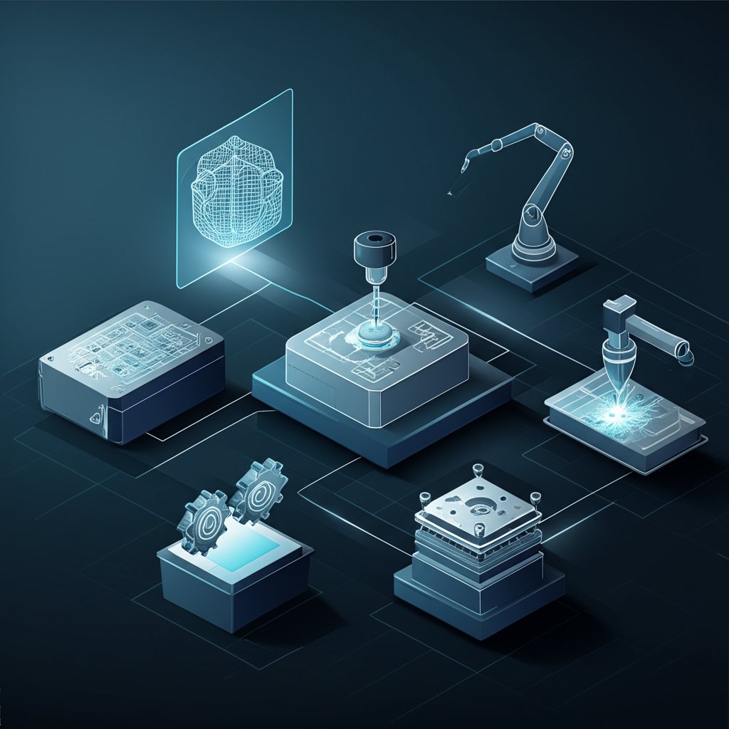 process flow of die manufacturing from design to production ready tool
