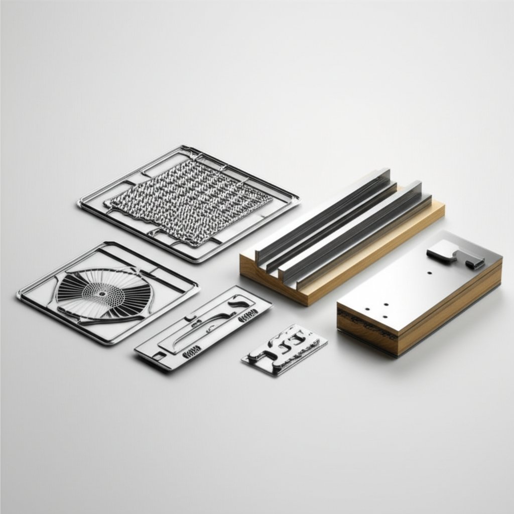 different types of stamp dies for crafting and industrial use