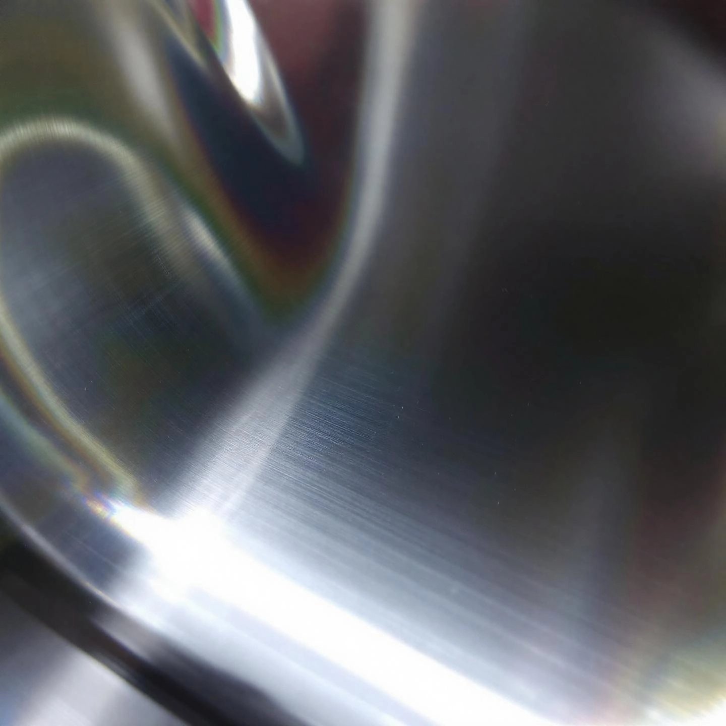 restored aluminum surface gleaming after brightener application