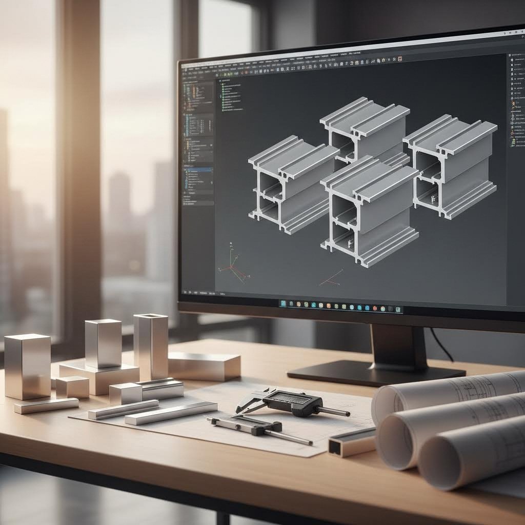 preparing design files and specifications for short run extrusion production