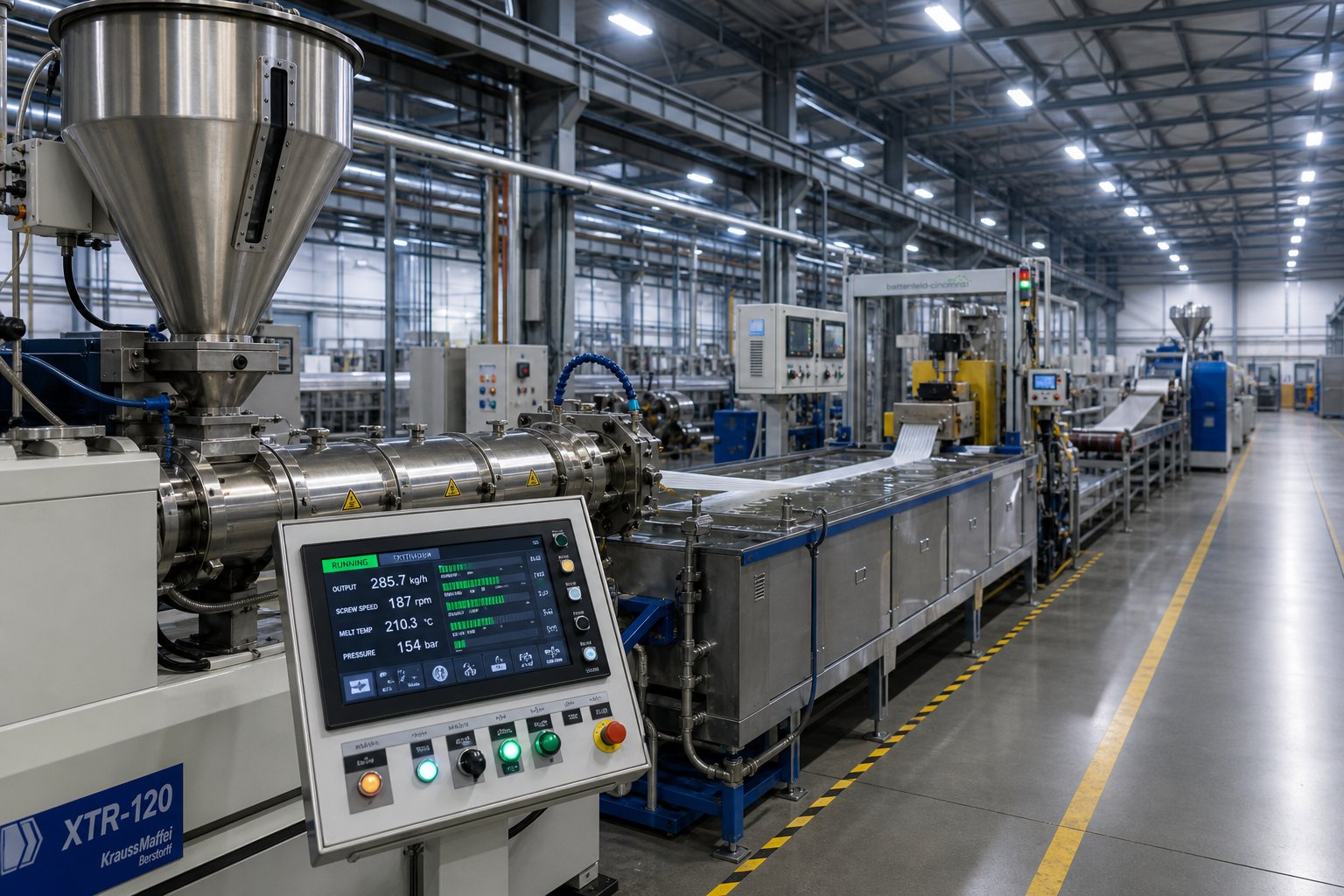 full scale extrusion production line %E2%80%94 total cost of ownership extends far beyond the extruder itself