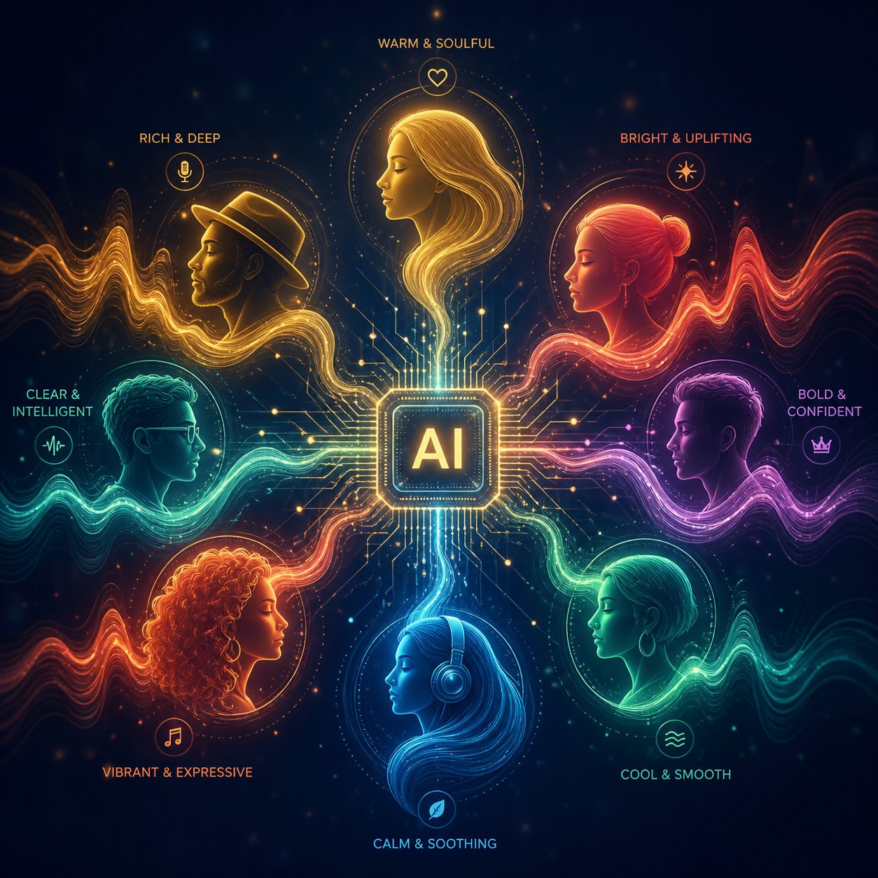 selecting or training the right ai voice model defines your cover's unique character