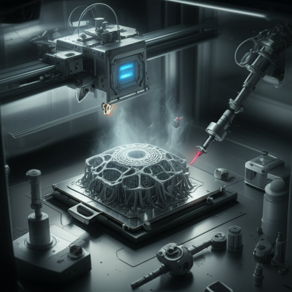 additive manufacturing process for intricate aluminium alloy parts