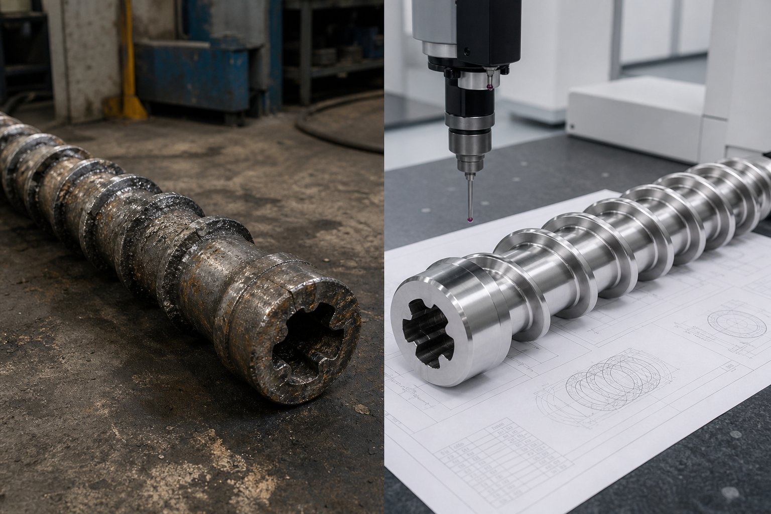 the cost of choosing wrong %E2%80%94 a corroded failed screw versus a quality inspected replacement backed by proper documentation