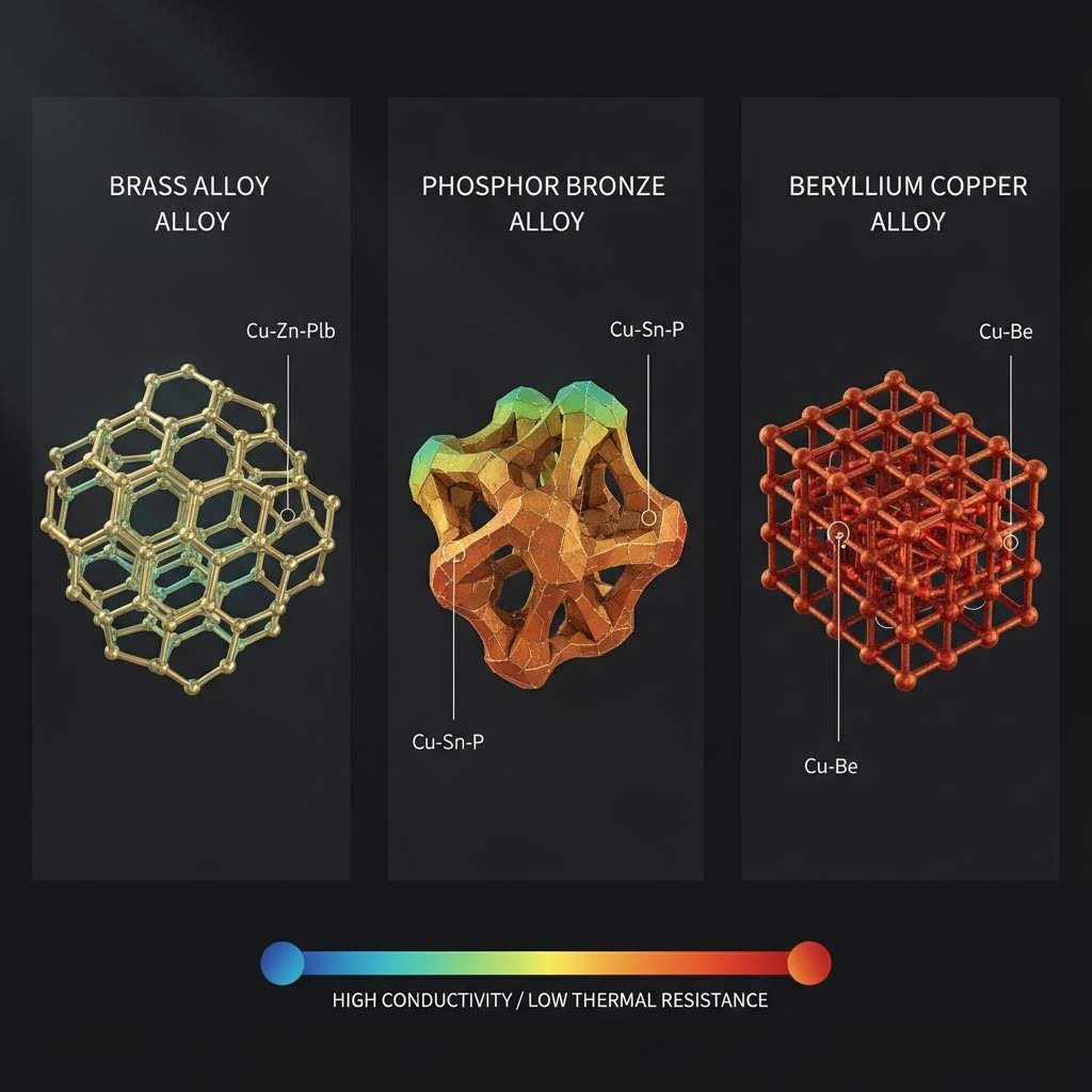 Comparison of copper alloy properties for automotive connector applications