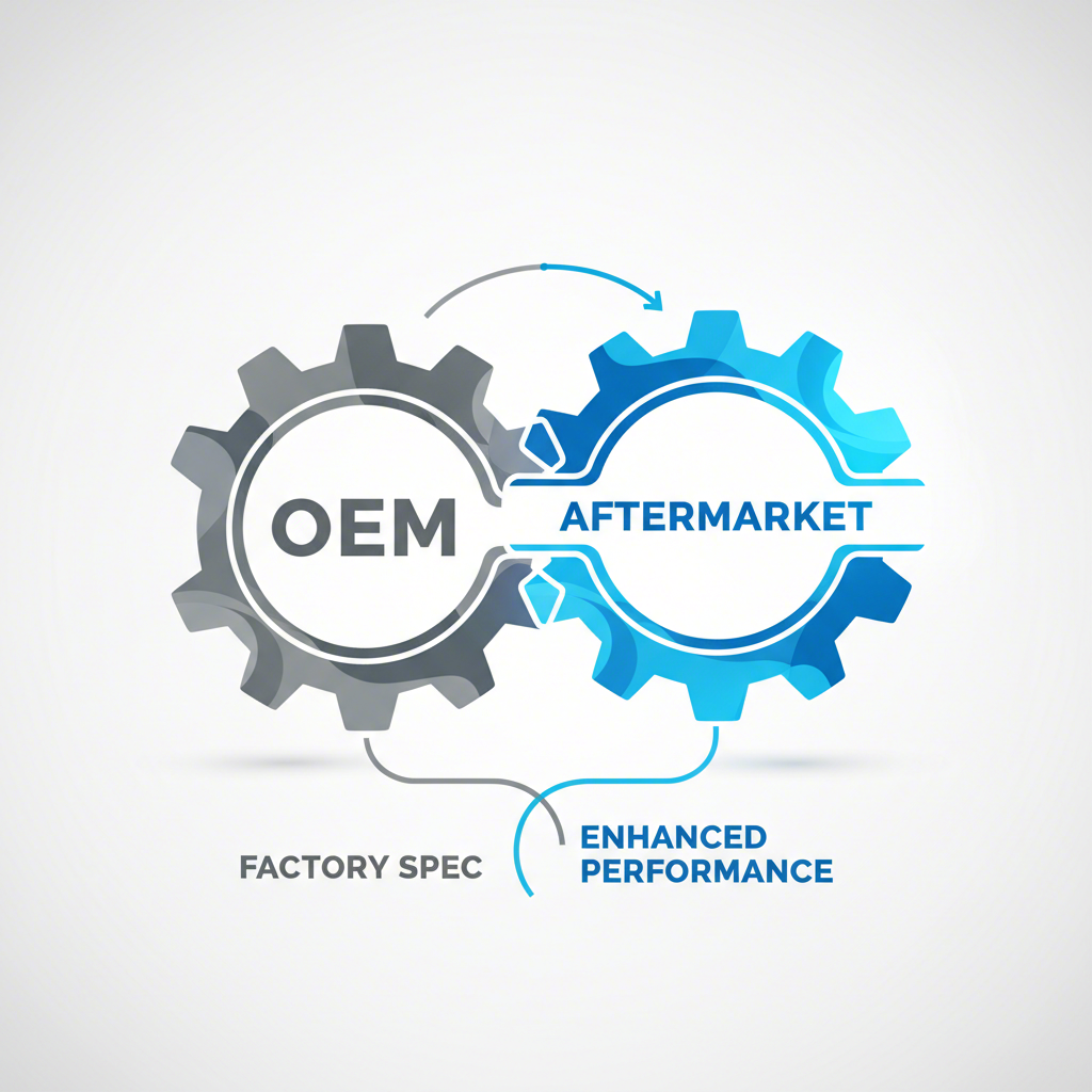 the choice between oem and aftermarket suspension parts
