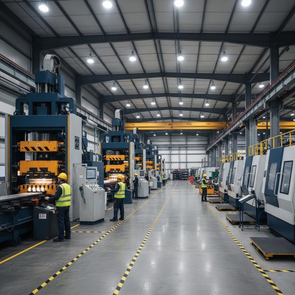 full service aluminum extrusion facility with integrated processing capabilities