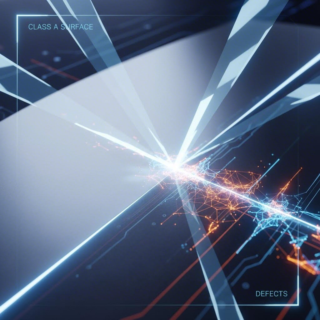 Visualizing Class A surface quality inspection and defect detection