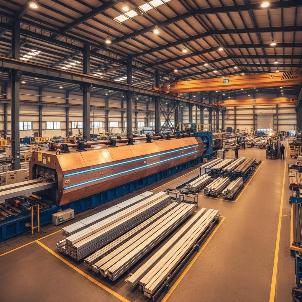 advanced extrusion facilities with diverse press capacities deliver precision aluminum profiles for any application