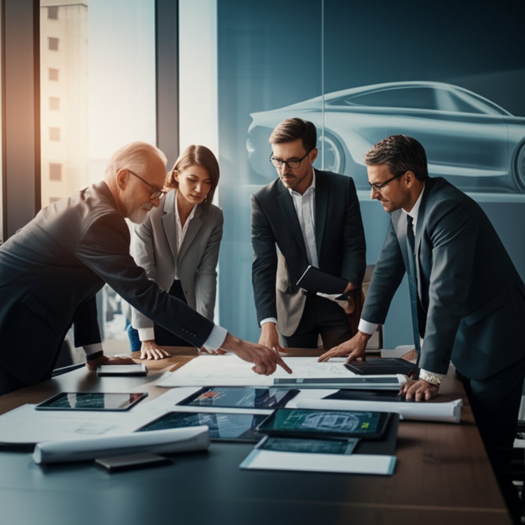 collaboration between automotive die makers and manufacturing partners