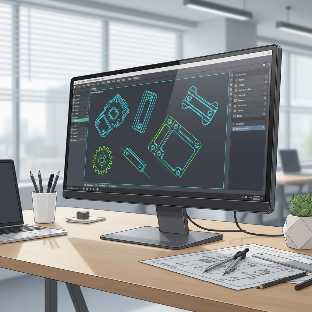 vector design files prepared in cad software for laser cutting production