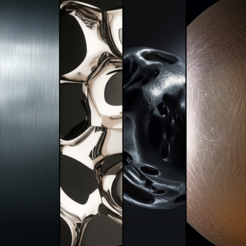 conceptual illustration of key biocompatible materials for medical implants