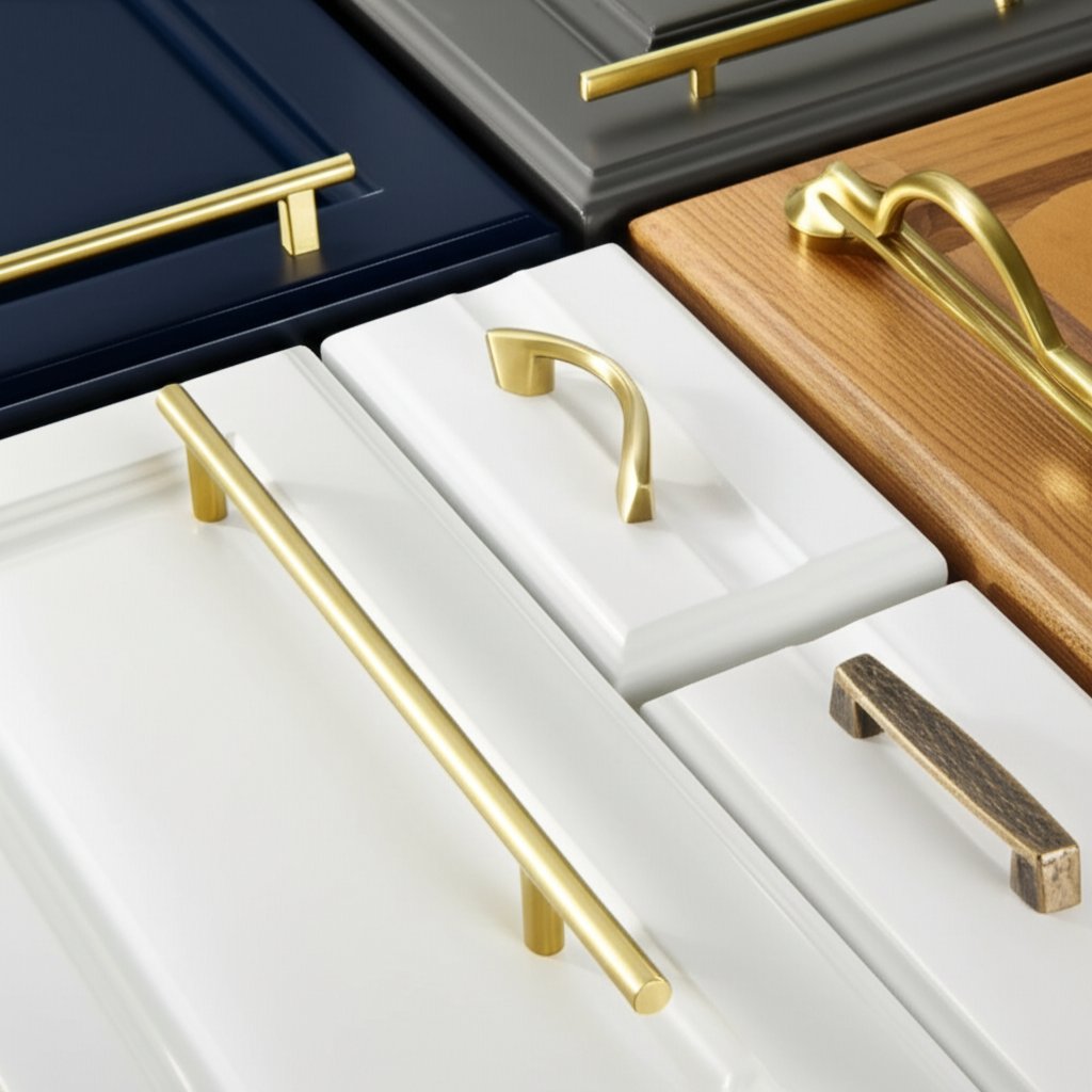 comparing brass cabinet pull styles for every cabinet and design need