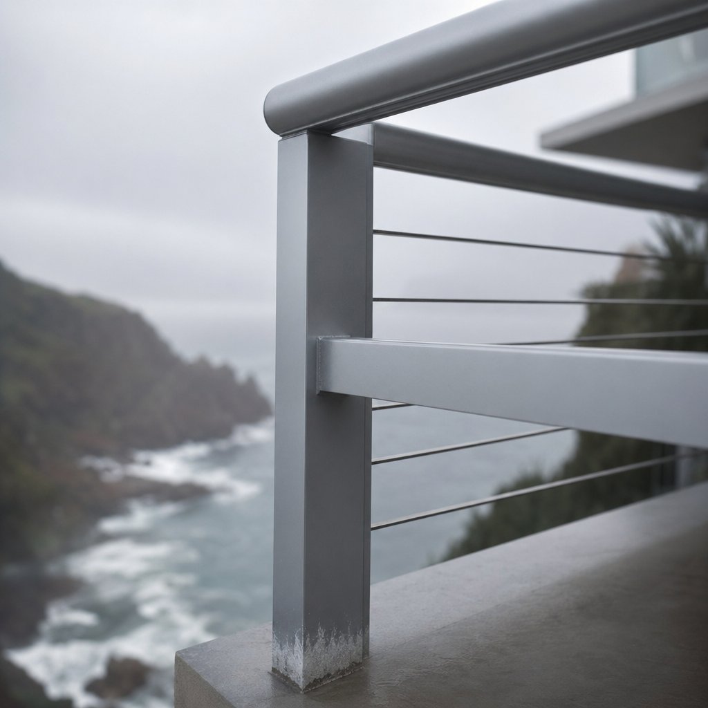 anodized aluminum in coastal air can corrode without forming true rust