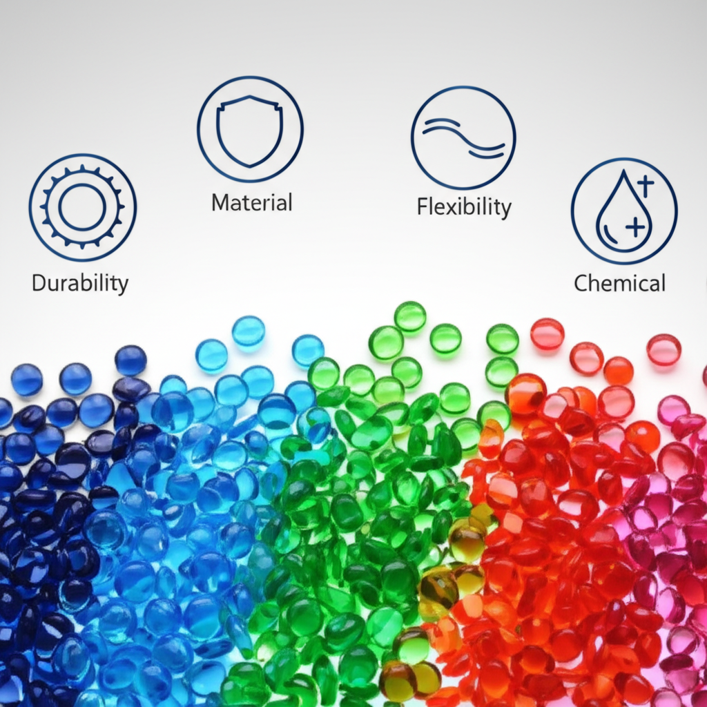 a visual guide to common engineering plastics suitable for cnc machining applications