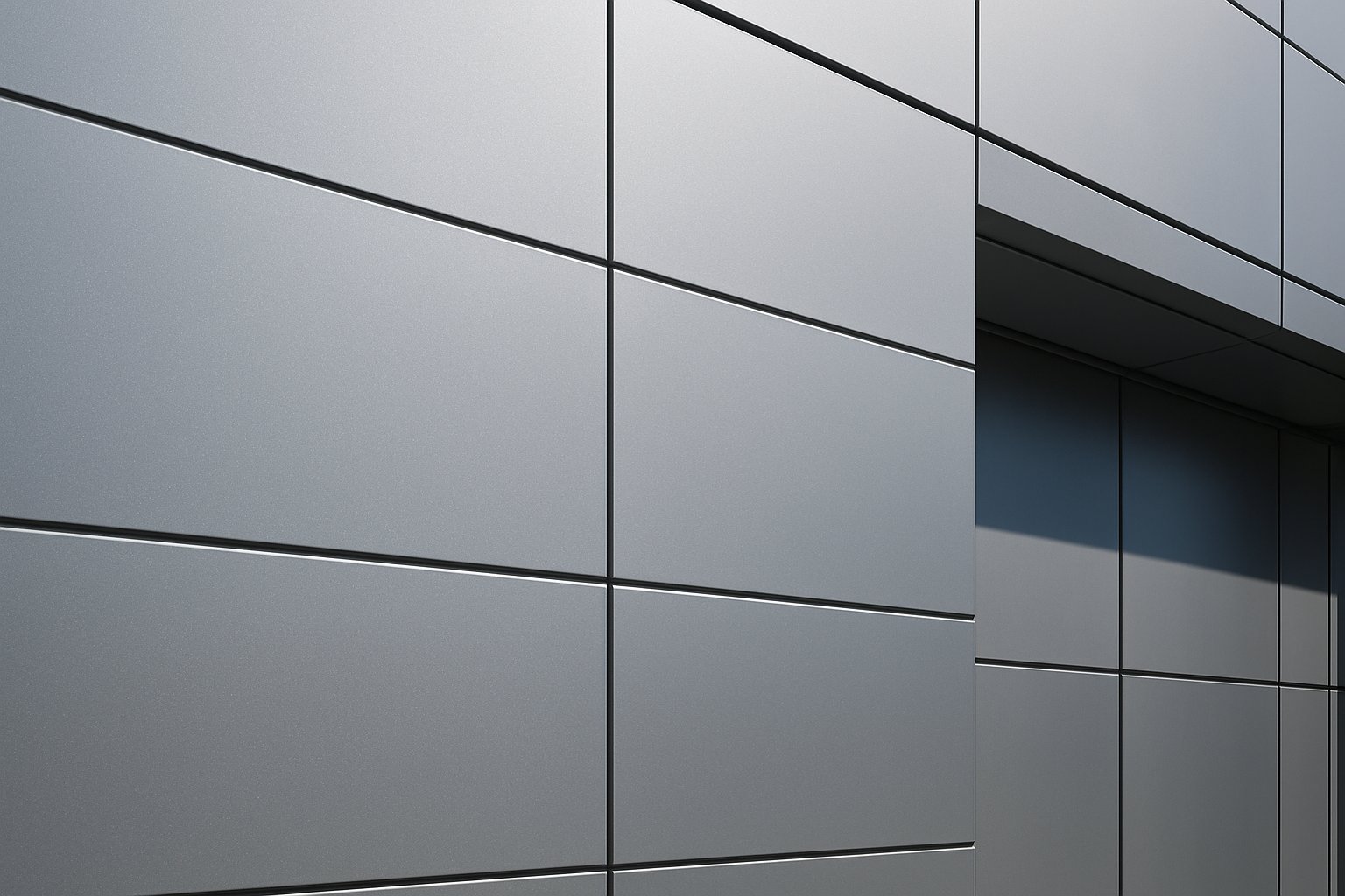 pvdf coated aluminum on modern architectural panels and trim