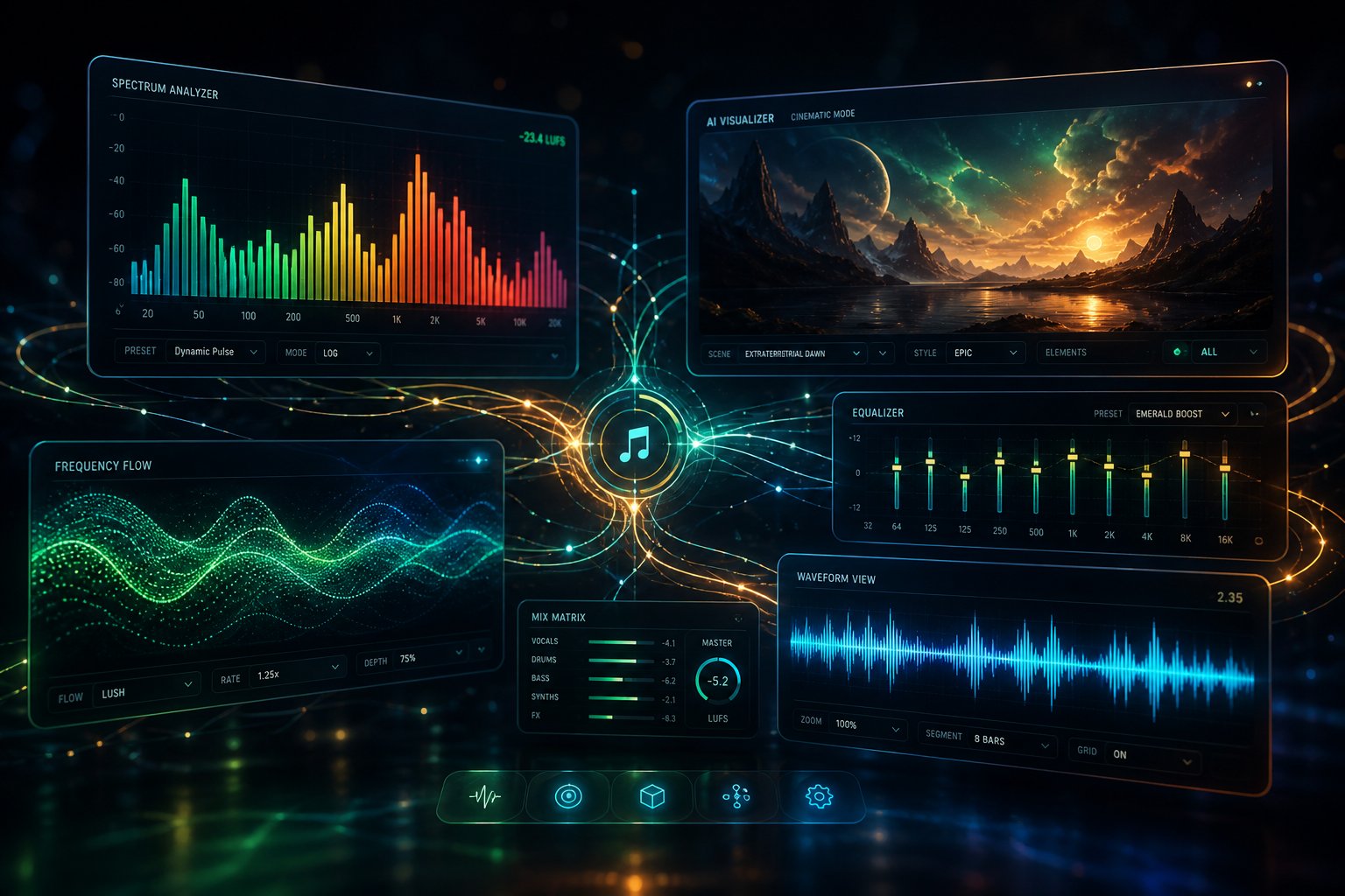 ai native and template based visualizer tools each offer distinct creative strengths for different creator needs
