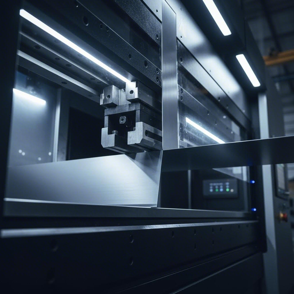 press brake forming creates precise bends in custom sheet metal components