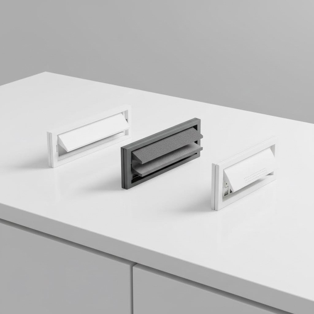 comparison of standard acoustic and humidity controlled trickle vent options