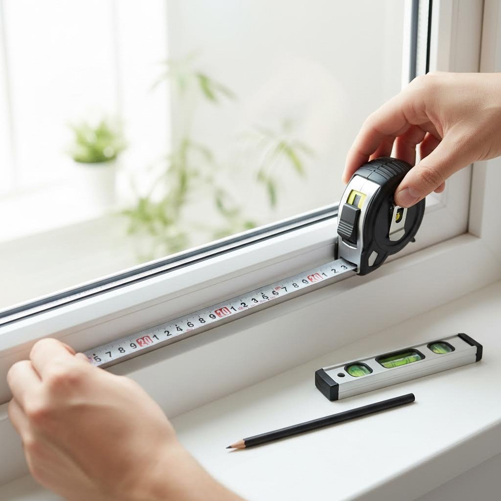 measuring upvc window frame width for proper trickle vent sizing