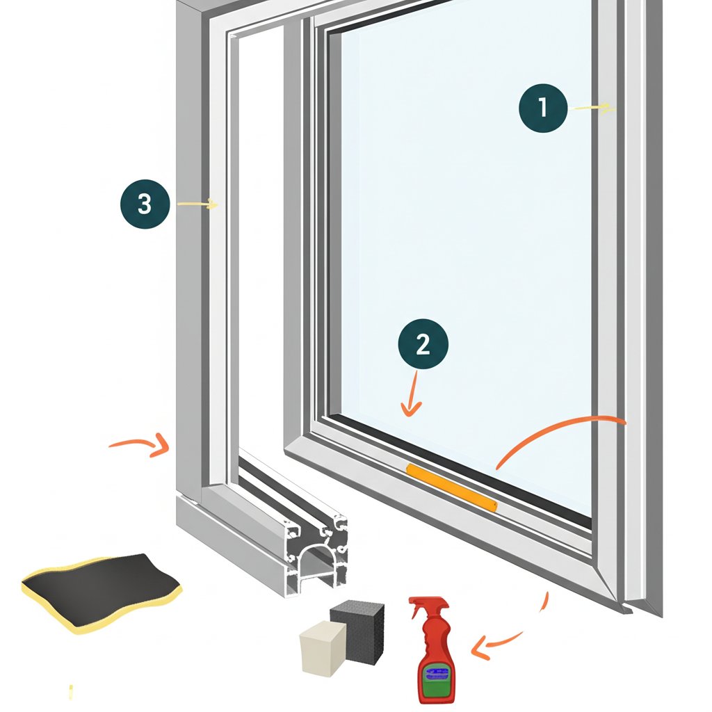 preparing aluminum surfaces for velcro application
