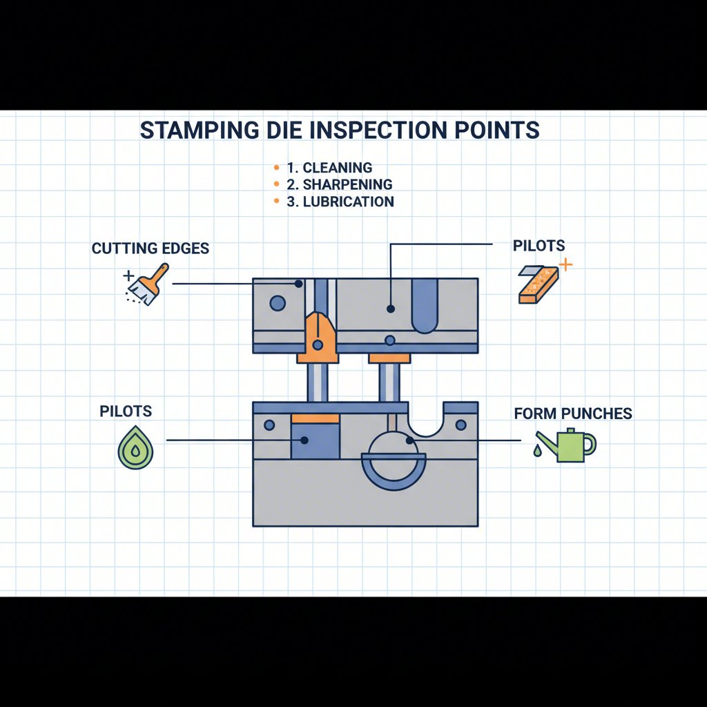 key inspection points for essential stamping die maintenance